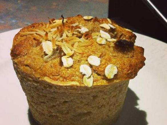 Crunchy Top Banana and Coconut Muffins