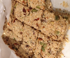 Muesli bars (nut, egg and dairy free)