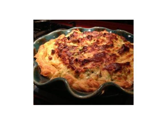 Chicken and Broccoli Gougere