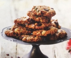 Macadamia,Cranberry & Pepita Anzac Biscuits