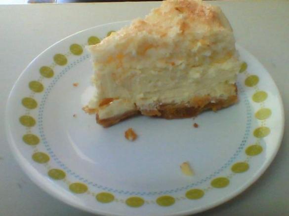 Lemon Coconut Meringue Cheesecake