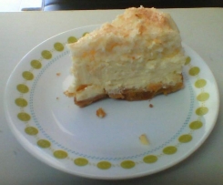 Lemon Coconut Meringue Cheesecake