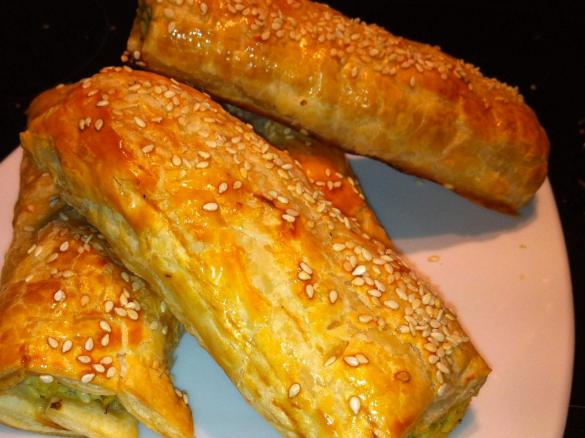 Chicken and Veggie Sausage Rolls