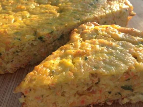 Gluten free zucchini slice