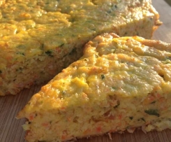 Gluten free zucchini slice