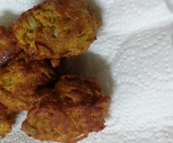 Onion bhajias