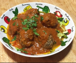 Paleo Spaghetti Meatballs