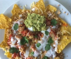 Shredded Chicken Nachos