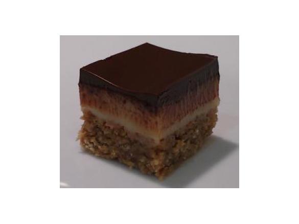 Chocolate caramel slice