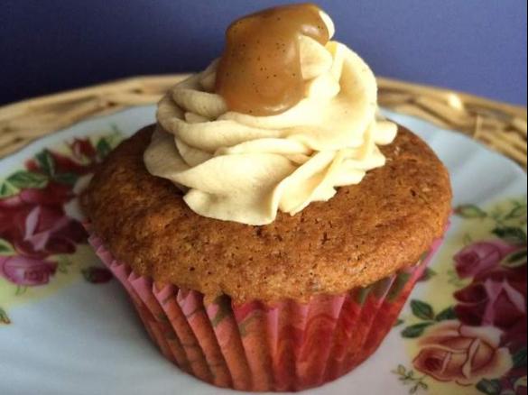 Sticky Date Cupcakes with Caramel Icing