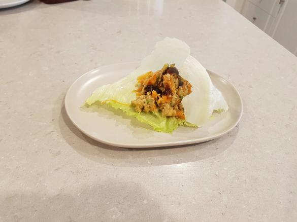 Simple, healthy San Choy Bau