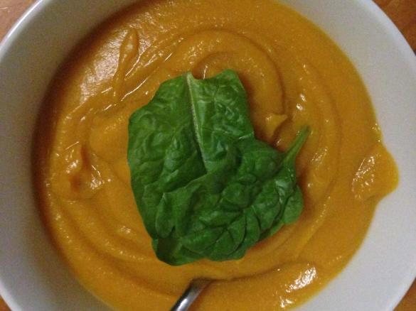 Kumera (Sweet Potato) and Bacon Soup