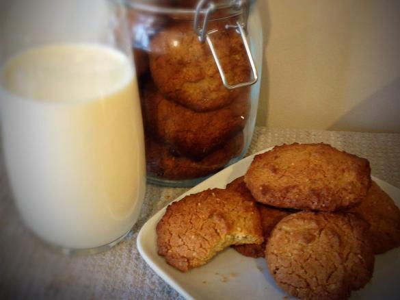 Crunchy Paleo "ANZAC" Cookies