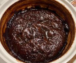 Chocolate self saucing pudding