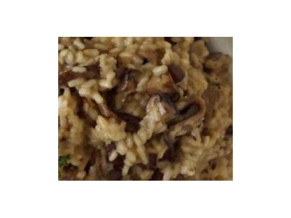 Mushroom Brown Rice Risotto (dairy free)