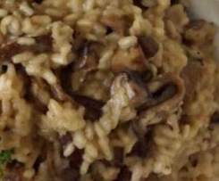Mushroom Brown Rice Risotto (dairy free)