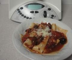 Tomato, bacon & olive pasta sauce