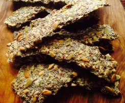 Seedy Gluten-Free Crackers