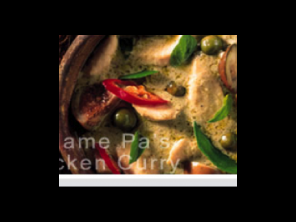 Madame Pa's Thai Green Chicken Curry