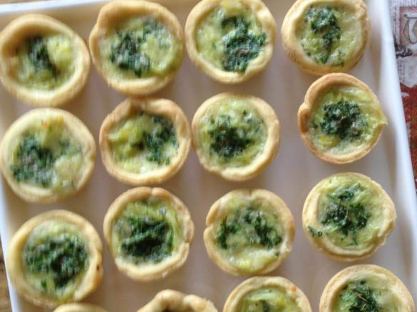 LEEK TARTLETS