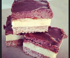 Raw Peppermint Slice - dairy free, grain free, refined sugar free