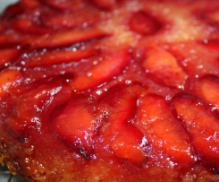 Upside Down Plum Cake
