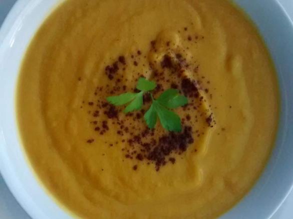 Sweet Potato, Parsnip and Nutmeg Soup