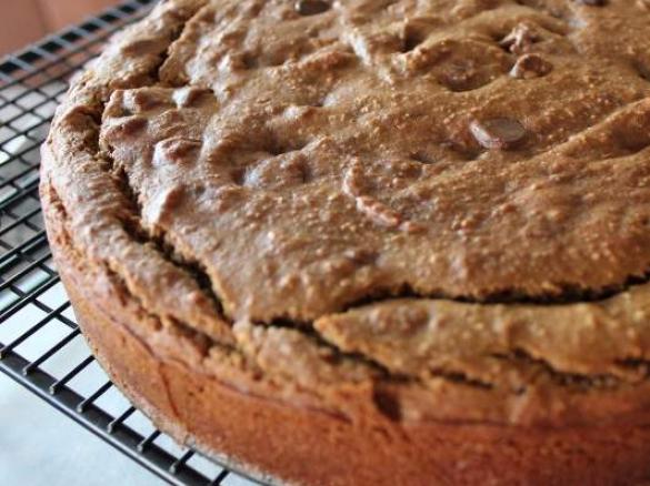 Choc Chip Cookie Pie - Skinny -ish!