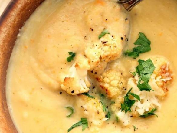 Variation Cauliflower & Butter Bean Soup