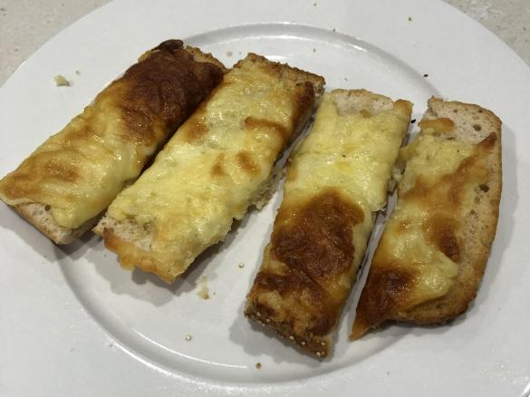 Gluten Free Cheesy Garlic Bread