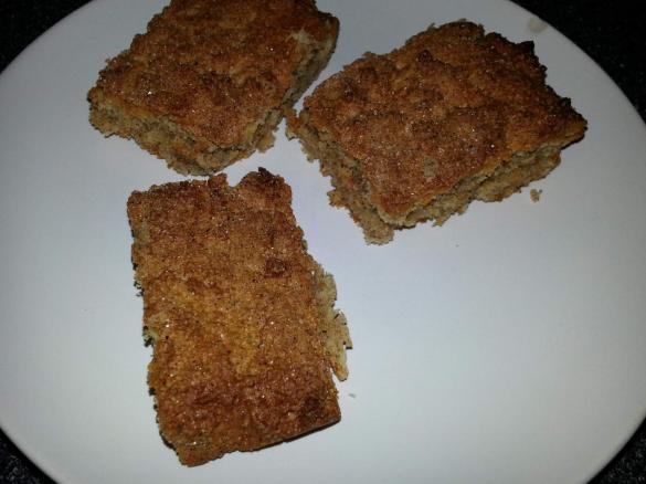 Cinnamon & Coconut Blondies (Gluten Free)