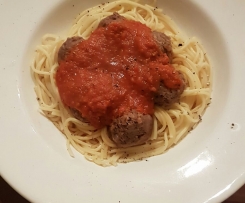 Saucy meatball sauce
