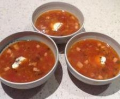 White Bean and Chorizo Soup (conversion - Bill Granger) 
