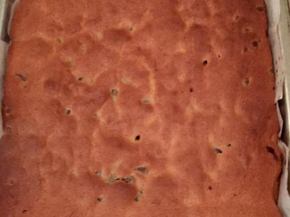 Banana Chocolate Chip Slice