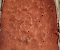 Banana Chocolate Chip Slice