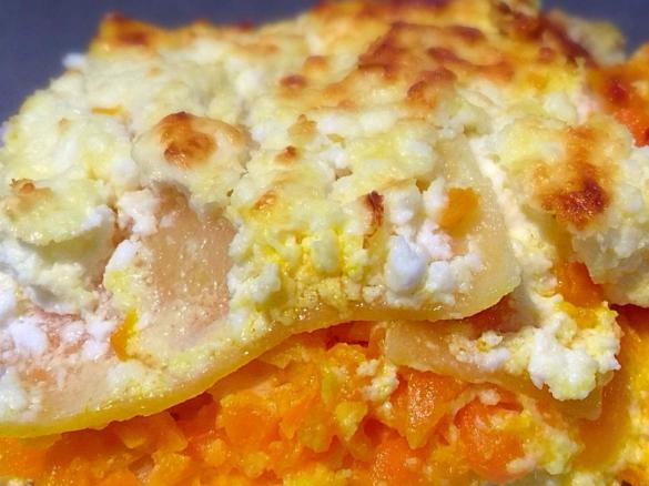 Carrot & Fetta (Feta) Lasagne