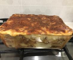 Lasagna with Smokey eggplant