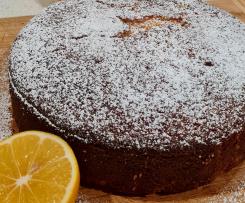 Lemon Sour Cream Cake with Lemon Syrup