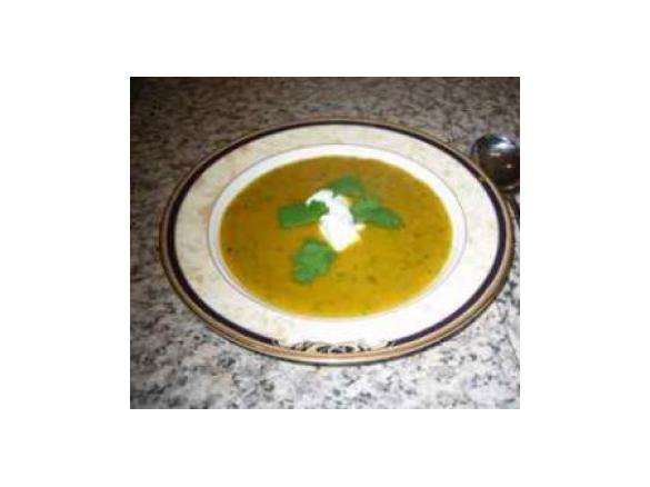 Kumera and Coriander Soup