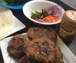 Curried Turkey Burgers