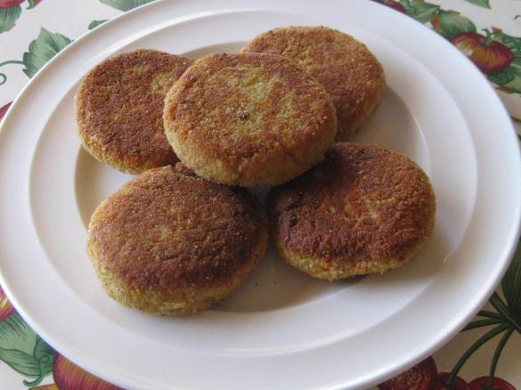 Cheese & Vegetable Patties