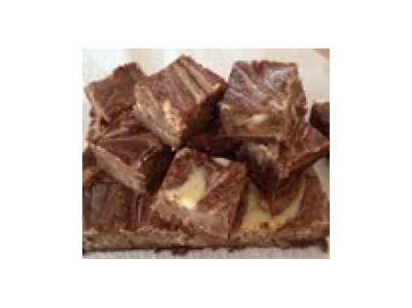 Marbled Chocolate Slice