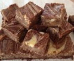 Marbled Chocolate Slice