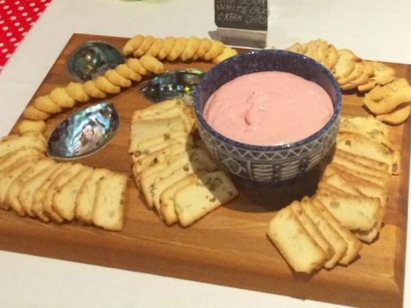 Tina's Raspberry and White Chocolate Razzle Dip