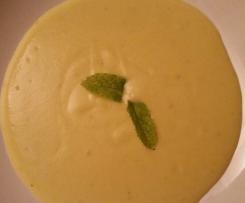 Courgette /  zucchini soup Lou`s way