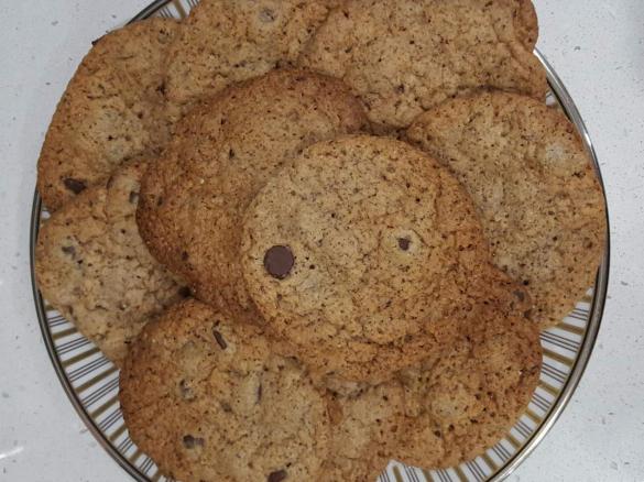 Choc Chip Hazelnut Cookies