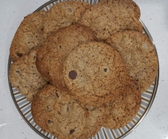 Choc Chip Hazelnut Cookies