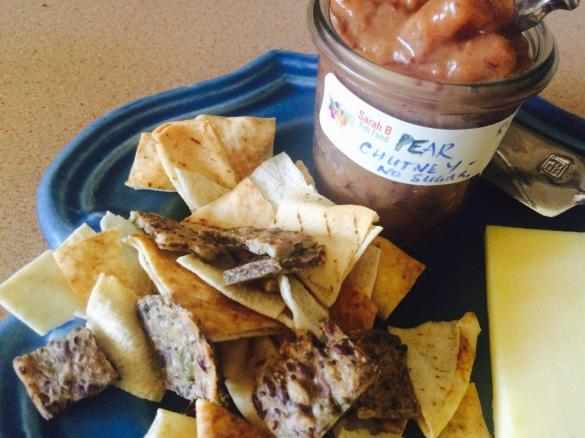 Pear Chutney-no added sugar