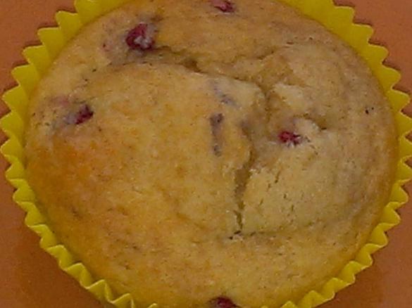 Pear & Raspberry Muffins