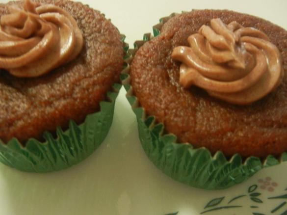 Gluten Free Choc Pear Cupcakes